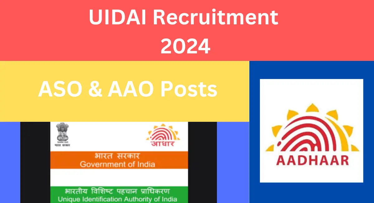 UIDAI Recruitment 2024